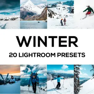 20 Winter Lightroom Presets (Desktop and Mobile)