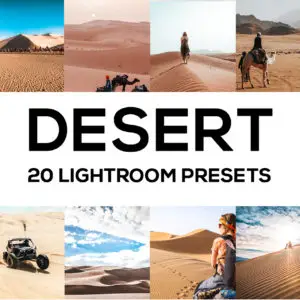 20 Desert Lightroom Presets (Desktop and Mobile)